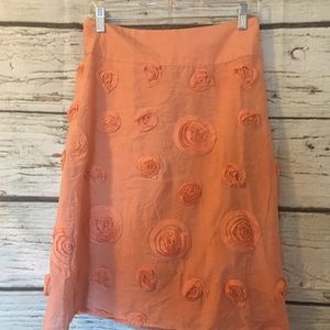 Downeast Peach Rosette A-line , Small